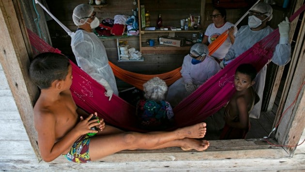 Die Zahl der Coronavirus-Toten in Lateinamerika und der Karibik liegt bereits über 40.000. (Bild: AFP )