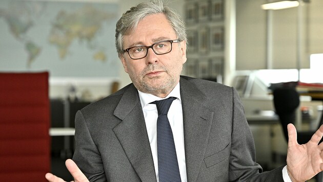 ORF-Generaldirektor Alexander Wrabetz möchte im kommenden Jahr ein ausgeglichenes Budget haben. Dafür muss er den Rotstift ansetzen. (Bild: APA/HANS PUNZ)
