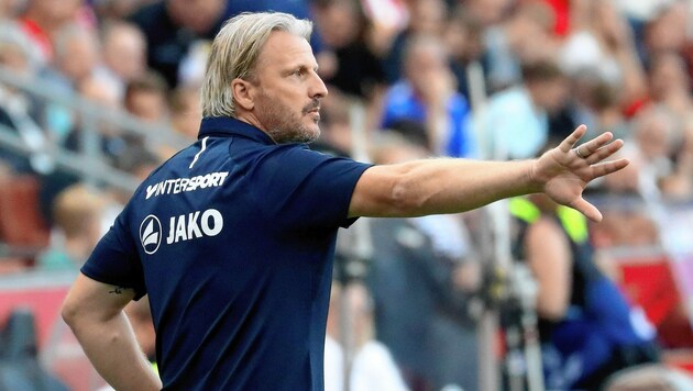 Hartberg-Trainer Markus Schopp erklärt, was er sich vom Liga-Neustart erwartet (Bild: Kronen Zeitung)