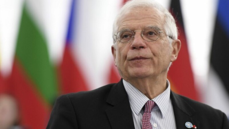 EU-Außenbeauftragter Josep Borrell forderte Moskau auf, im Fall Nawalny „uneingeschränkt" mit der Organisation für das Verbot chemischer Waffen (OPCW) zusammenzuarbeiten. (Bild: AFP)