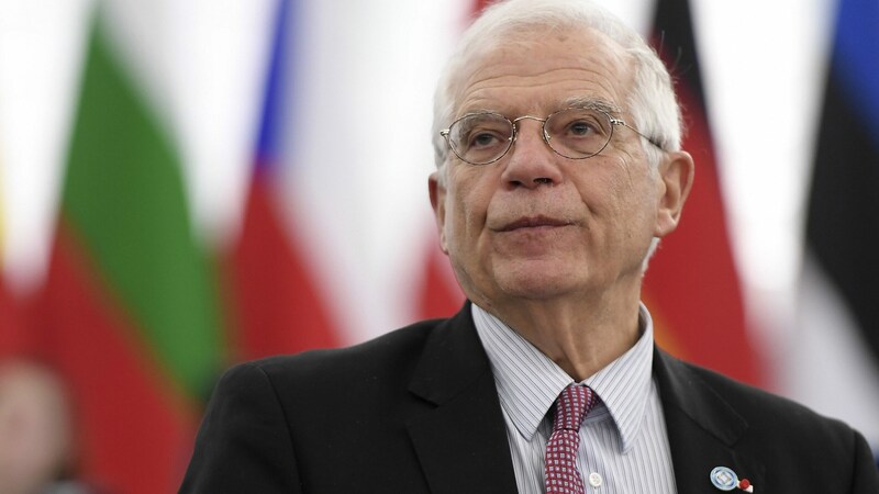 EU-Außenbeauftragter Josep Borrell hat eine Erklärung im Namen der EU-Mitgliedsstaaten abgegeben. (Bild: AFP)