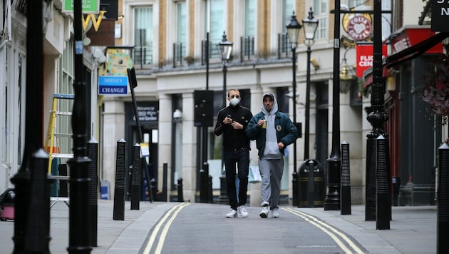 Experten in England warnen vor einer verfrühten Lockerung der Corona-Maßnahmen. (Bild: AFP)