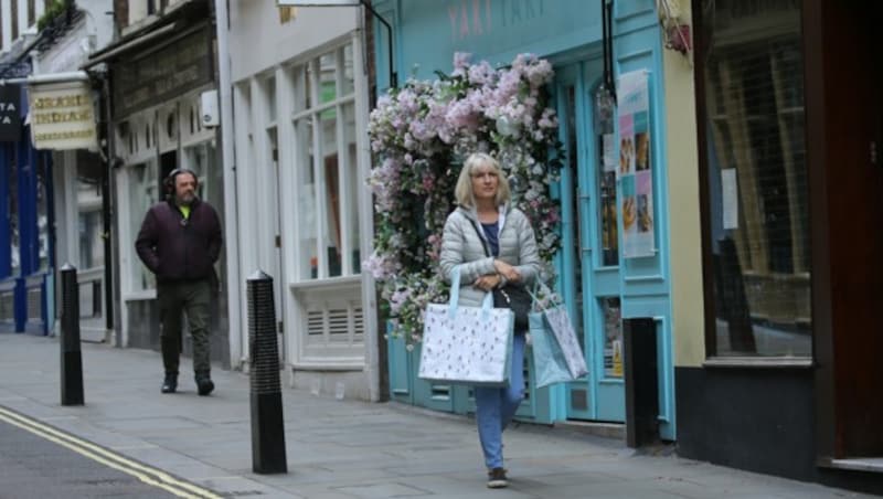 Am 13. Mai wurden die besonders strengen Corona-Maßnahmen in Großbritannien zum ersten Mal gelockert. (Bild: AFP)