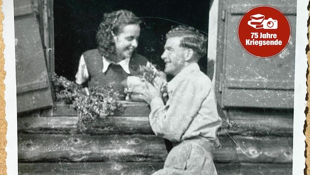 Mutter Inge aus Kärnten und Vater Arthur aus Großbritannien haben einander nach dem Zweiten Weltkrieg kennen gelernt. (Bild: Steiner Clara Milena)