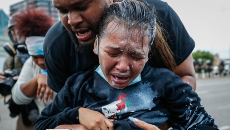 Proteste in Minneapolis (Bild: AP)