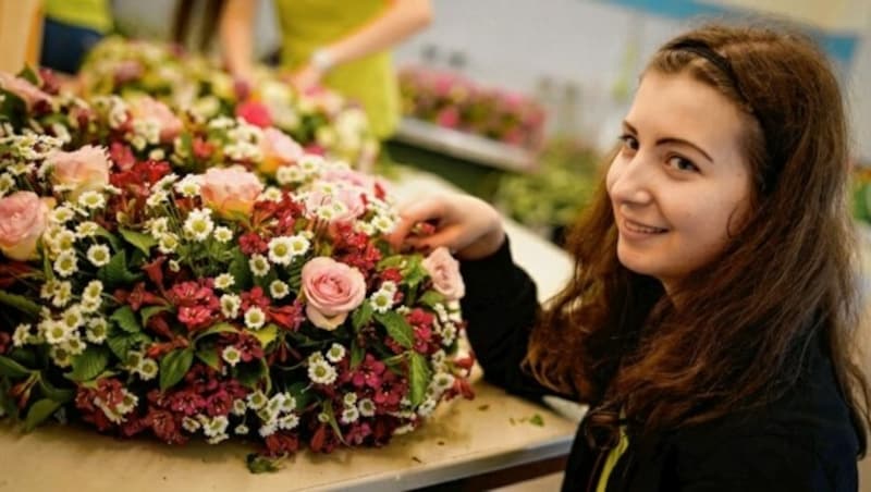 Linda Rohrecker (18) freut sich auf die Kolleginnen und Kollegen. (Bild: Markus Wenzel)