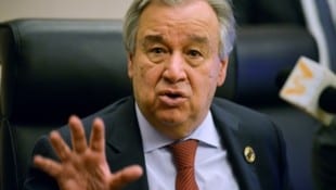 UNO-Generalsekretär António Guterres (Bild: AFP)