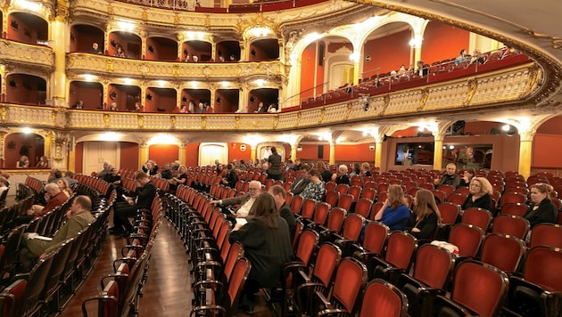 Corona: reduziertes Publikum in der Grazer Oper (Bild: Oliver Wolf)
