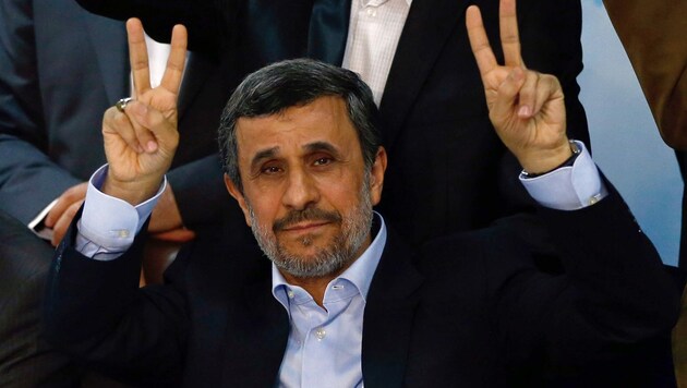 Der ehemalige iranische Präsident Mahmoud Ahmadinejad (Bild: AFP)