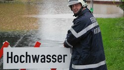 Am Wochenende kann es in Salzburg zu Überflutungen kommen. (Bild: Sepp Pail)