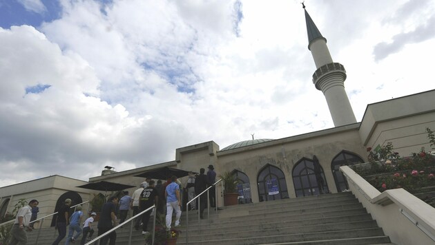 Die Moschee in Wien-Floridsdorf (Bild: APA/HANS KLAUS TECHT)