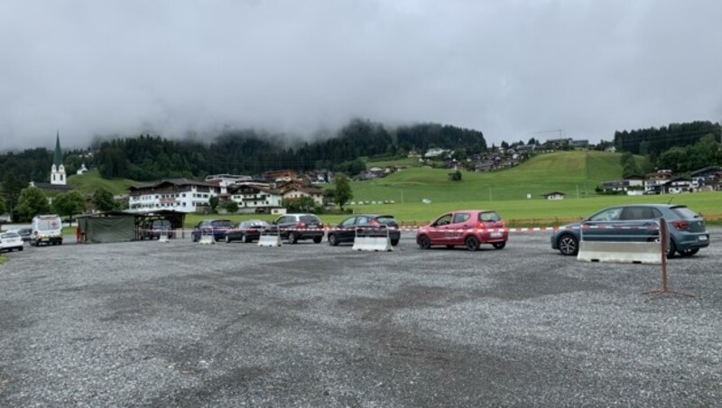 130 Personen in rund vier Stunden bewältigte die Screening-Station in Ellmau. Pro Woche sind ein bis zwei Test-Tage geplant. (Bild: TVB Wilder Kaiser)