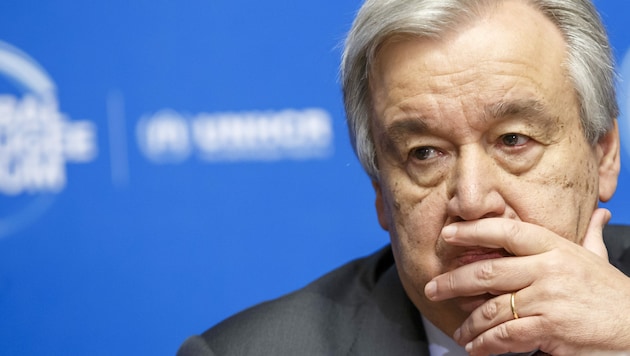 UNO-Generalsekretär António Guterres (Bild: AP)