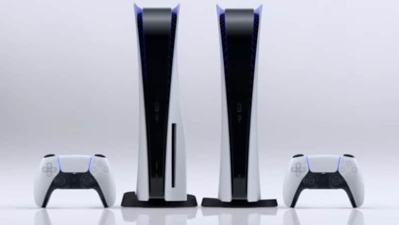 Die PlayStation 5 kommt in zwei Versionen auf den Markt - einer mit und einer ohne optisches Laufwerk. (Bild: Sony)