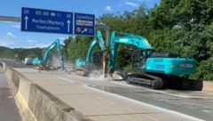 Die A 9 Pyhrnautobahn wird zwischen Vogau und Spielfeld (Bild) sowie zwischen dem Gleinalmtunnel und Übelbach generalsaniert. (Bild: ASFINAG)