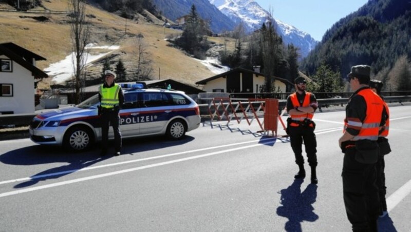 Am 18. März wurde Sölden von der Außenwelt abgeriegelt. (Bild: Christof Birbaumer / Kronenzeitung)