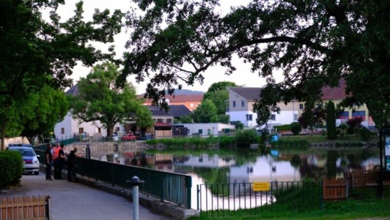 Im Pregartenteich in Freistadt wurde das tote Baby gefunden (Bild: FLASHPICTURES.AT)