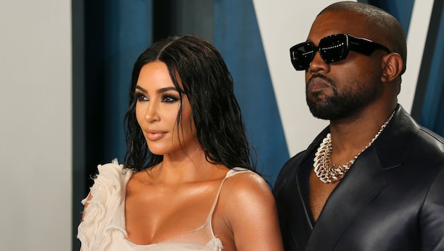 Kim Kardashian und Kanye West (Bild: AFP)