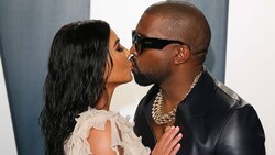 Kim Kardashian und Kanye West (Bild: APA/ Photo by Jean-Baptiste Lacroix / AFP)