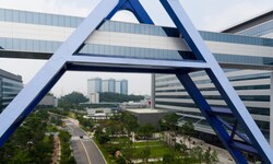 Eine Samsung-Chipfabrik in Südkorea (Symbolbild)