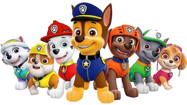 Anti-Rassismus-Aktivisten ist Polizei-Hund Chase (Mitte) zu freundlich. (Bild: Nickelodeon)