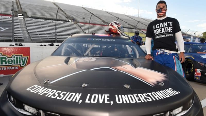 Bubba Wallace (Bild: APA/AFP/GETTY IMAGES/Jared C. Tilton)