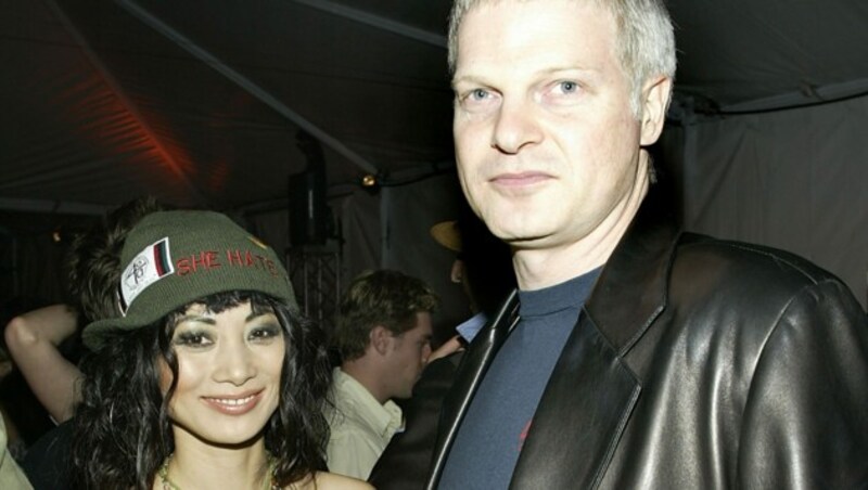 Schauspielerin Bai Ling und Steve Bing (Bild: 2004 Getty Images)