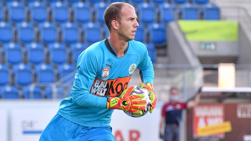 Ex-SVM-Goalie Kuster bleibt bei „Winti“ aktuell nur der Platz auf der Bank. (Bild: GEPA)