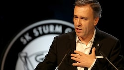 Sturm-Präsident Christian Jauk (Bild: GEPA pictures)