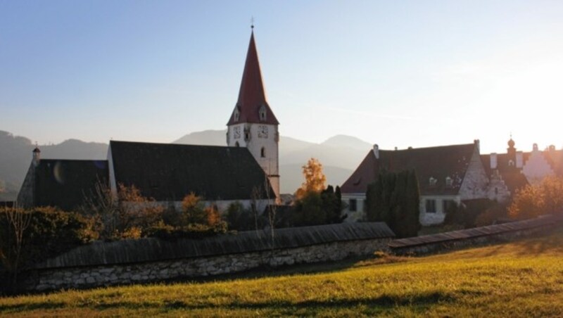 Die Kirche von Aflenz Kurort (Bild: Elisabeth Kammerhofer)