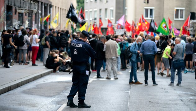Zustände wie in Wien dürfen nicht in Oberösterreich ausbrechen (Bild: APA/Georg Hochmuth)