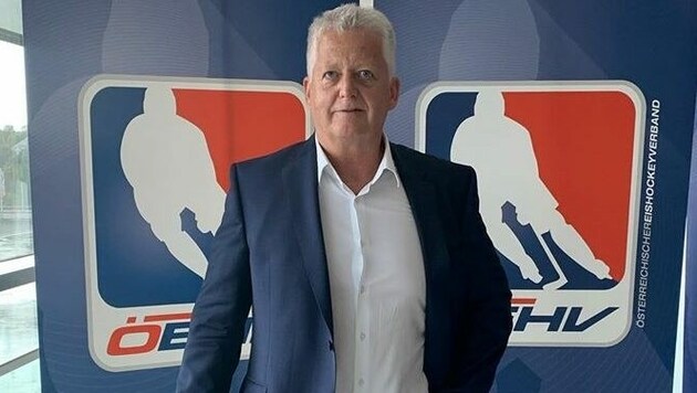 Österreichs neuer Ober-Boss im Eishockey: Klaus Hartmann  (Bild: ÖEHV)