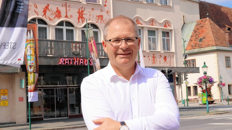 The mayor of Voitsberg, Bernd Osprian. (Bild: Robert CESCUTTI Pressefoto)