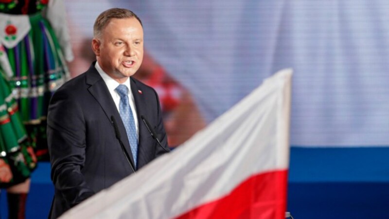 Polens Präsident Andrzej Duda (Bild: AP)