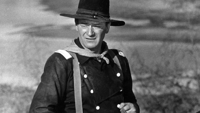 John Wayne im Film „Der letzte Befehl“ (Bild: AP)