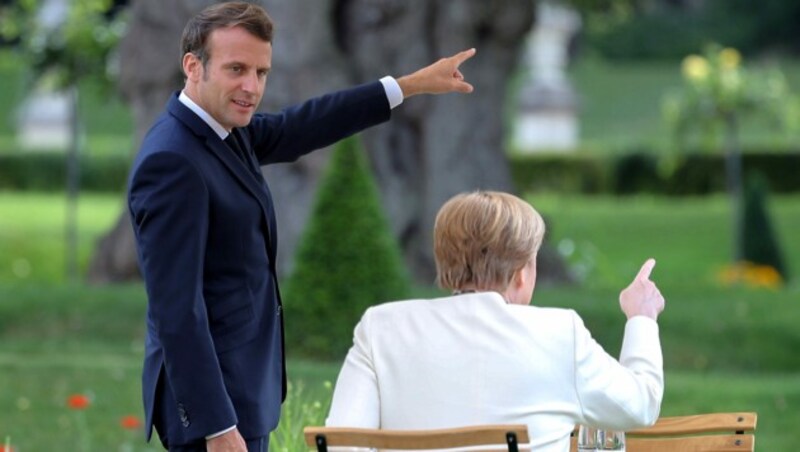 Macron und Merkel haben einen gemeinsamen Plan für die EU. (Bild: AP)