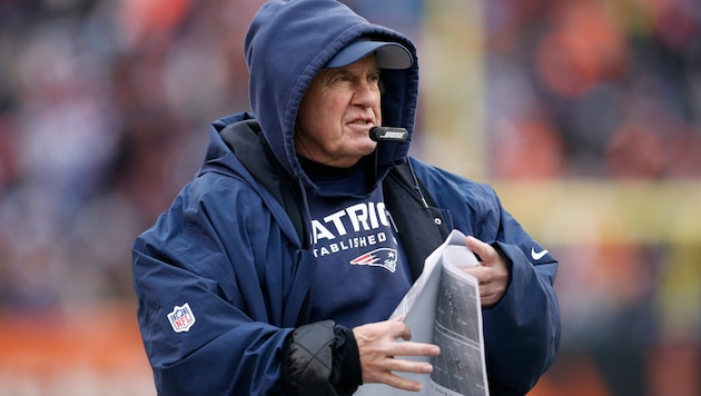 Bill Belichick, Trainer der New England Patriots (Bild: Associated Press)