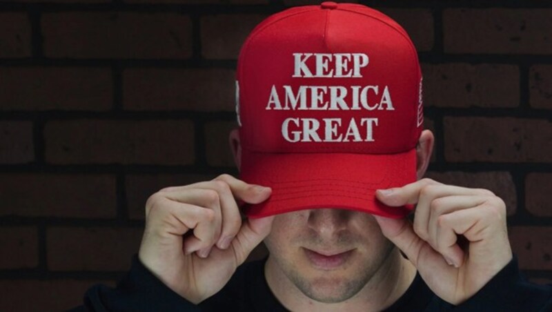 Ein Werbesujet aus dem offiziellen Online-Shop zur Trump-Kampagne 2020 (Bild: shop.donaldjtrump.com)
