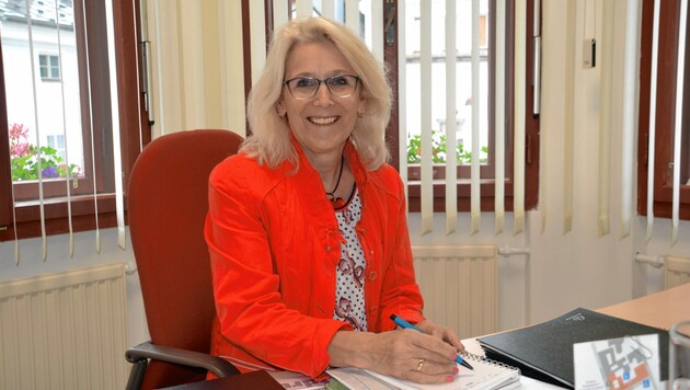 Roswitha Glashüttner, Bürgermeisterin von Liezen (SPÖ) (Bild: Heinz Weeber)