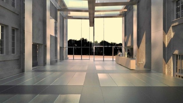 Spätestens im Mai des Jahres 2022 soll das neue Foyer in der Stiftung Mozarteum stehen. (Bild: Stiftung Mozarteum)