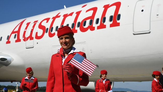 Austrian Airlines nach mehr als 100 Tagen wieder auf Langstrecke (Bild: Patrick Huber)
