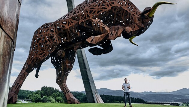 Drum the Bull in Spielberg, Austria. (Bild: Armin Walcher / Red Bull Content Pool)