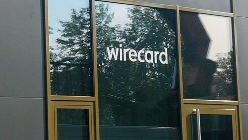 Das Wirecard-Logo am Gebäude der Grazer Wirecard-Tochter Central Eastern Europe (Bild: APA/Peter Kolb)