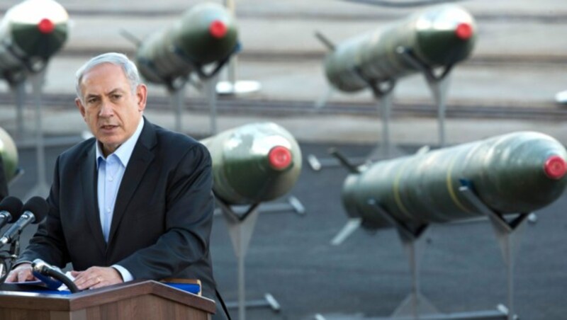 Israels Ministerpräsident Benjamin Netanyahu (Bild: AFP PHOTO/JACK GUEZ)