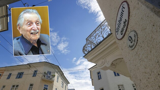 Marko Feingold stand stets gegen antisemitische Tendenzen auf. Nun soll die Stelzhamerstraße umbenannt werden (Bild: Markus Tschepp, Barbara Gindl)