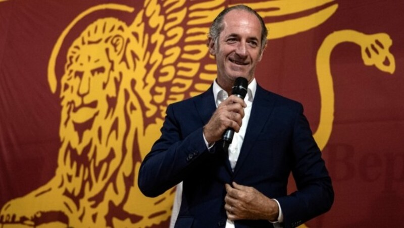 Luca Zaia, Präsident von Venetien (Bild: AFP)