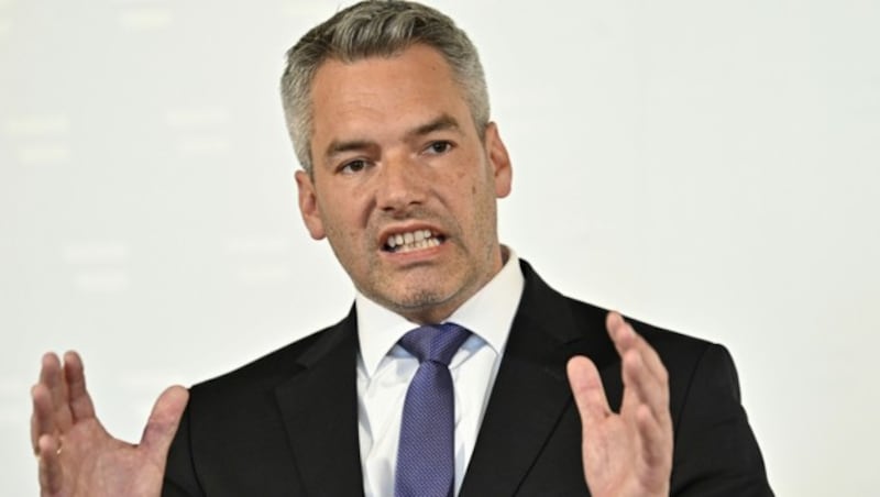 Innenminister Karl Nehammer (Bild: APA/HANS PUNZ)