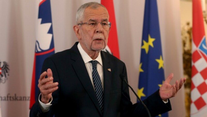 Alexander Van der Bellen (Bild: AP)