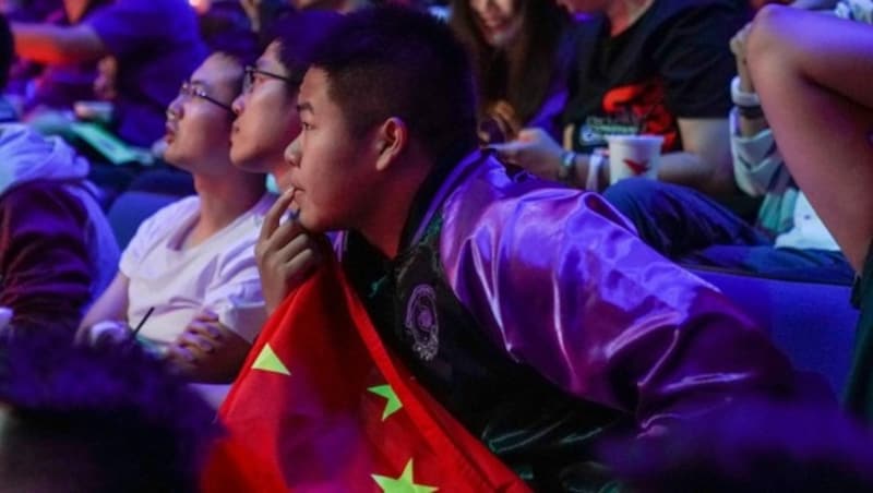 Symbolbild: Fans aus ganz China begeistert der E-Sport. (Bild: AFP or licensors)