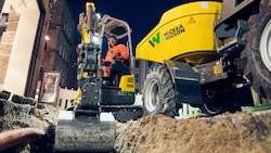 Elektrisch betriebene Baumaschinen sind vor allem bei Projekten in den Städten verstärkt gefragt. (Bild: Wacker Neuson/Hassler)